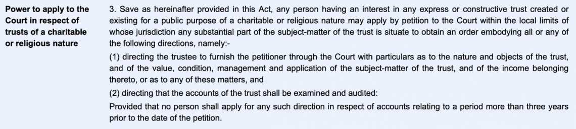 The Charitable and Religious Trusts Section 3_ Tahmidur Rahman_Best law firm in Dhaka The Charitable and Religious Trusts Section 3_ Tahmidur Rahman_Best law firm in Dhaka